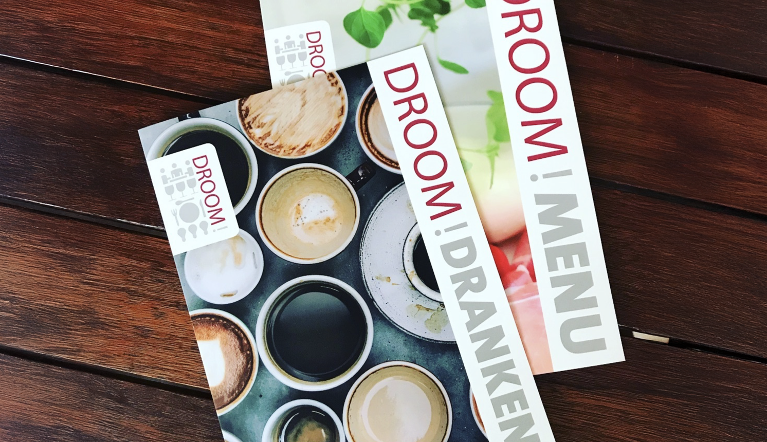 Menukaarten DROOM!